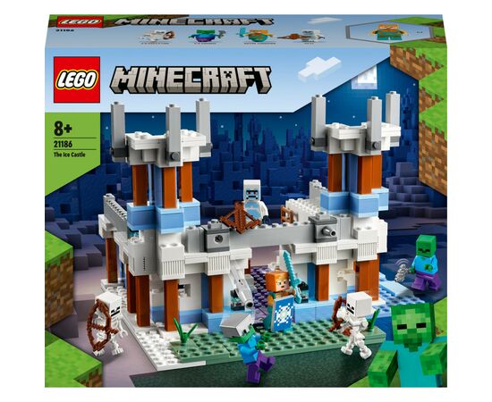 Конструктор LEGO Minecraft Ледяной замок 499 деталей (21186)