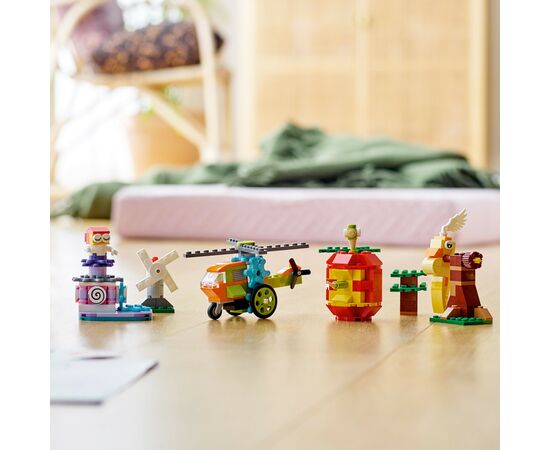 Конструктор LEGO Кубики й функції 500 деталей (11019), зображення 5 Конструктор LEGO Кубики й функції 500 деталей (11019), зображення 5