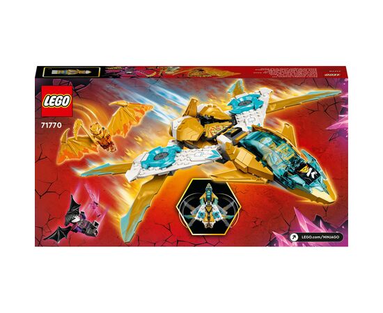 Конструктор LEGO Ninjago Самолет Золотого дракона Зейна 258 деталей (71770), изображение 10 Конструктор LEGO Ninjago Самолет Золотого дракона Зейна 258 деталей (71770), изображение 10