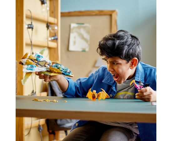 Конструктор LEGO Ninjago Самолет Золотого дракона Зейна 258 деталей (71770), изображение 6 Конструктор LEGO Ninjago Самолет Золотого дракона Зейна 258 деталей (71770), изображение 6