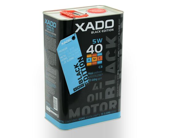Моторное масло Xado 5W-40 C3 АМС black edition 4 л (XA 25274)