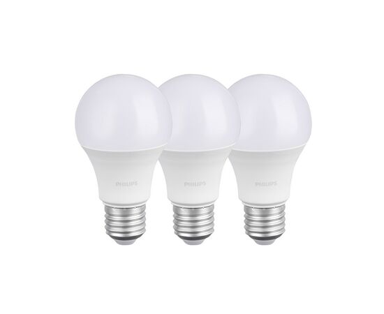 Лампочка Philips LEDBulb 9W (900lm) 3000K E27 3шт (929002299247), изображение 2 Лампочка Philips LEDBulb 9W (900lm) 3000K E27 3шт (929002299247), изображение 2