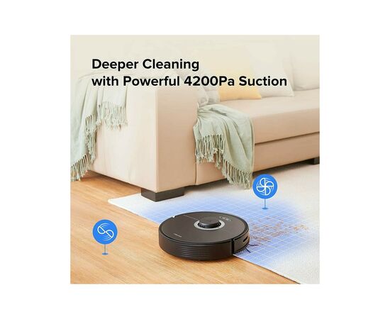 Пылесос Xiaomi RoboRock Vacuum Cleaner Q7 Max+ Black (Q7MP52-00), изображение 7 Пылесос Xiaomi RoboRock Vacuum Cleaner Q7 Max+ Black (Q7MP52-00), изображение 7