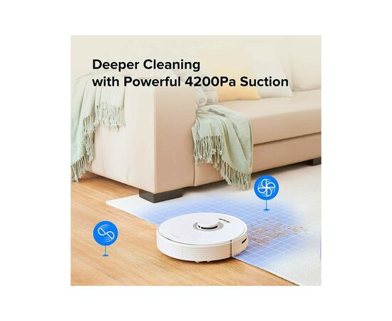 Пылесос Xiaomi RoboRock Vacuum Cleaner Q7 Max+ White (Q7MP02-00), изображение 7 Пылесос Xiaomi RoboRock Vacuum Cleaner Q7 Max+ White (Q7MP02-00), изображение 7