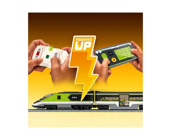 Конструктор LEGO City Trains Пассажирский поезд-экспресс (60337), изображение 3 Конструктор LEGO City Trains Пассажирский поезд-экспресс (60337), изображение 3