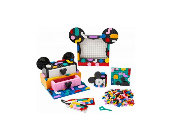 Конструктор LEGO DOTS Коробка «Снова в школу» из Микки и Минни Маусами 669 деталей (41964), изображение 8 Конструктор LEGO DOTS Коробка «Снова в школу» из Микки и Минни Маусами 669 деталей (41964), изображение 8