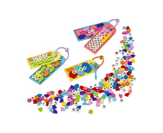 Конструктор LEGO DOTS Великий набір бирок для сумок: написи 228 деталей (41949), зображення 7 Конструктор LEGO DOTS Великий набір бирок для сумок: написи 228 деталей (41949), зображення 7