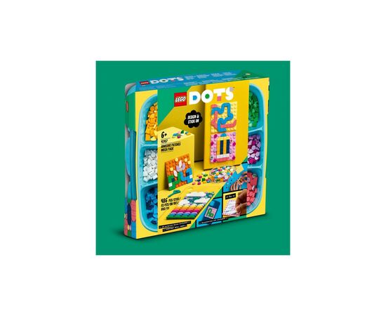 Конструктор LEGO DOTS Мегапак наклейок 486 деталей (41957), зображення 8 Конструктор LEGO DOTS Мегапак наклейок 486 деталей (41957), зображення 8