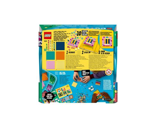 Конструктор LEGO DOTS Мегапак наклейок 486 деталей (41957), зображення 9 Конструктор LEGO DOTS Мегапак наклейок 486 деталей (41957), зображення 9