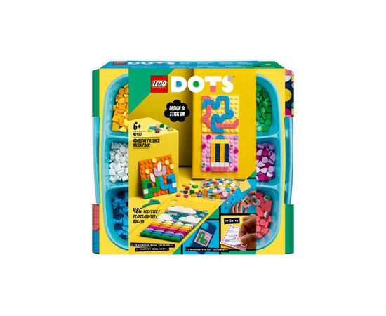 Конструктор LEGO DOTS Мегапакет наклеек 486 деталей (41957)