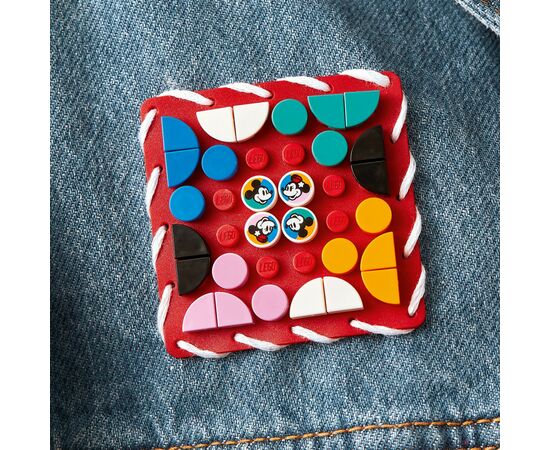 Конструктор LEGO DOTS Нашивка Микки Маус и Минни Маус 95 деталей (41963), изображение 3 Конструктор LEGO DOTS Нашивка Микки Маус и Минни Маус 95 деталей (41963), изображение 3