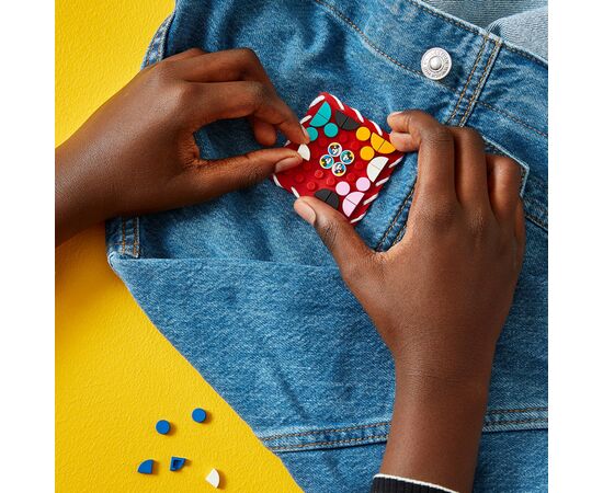 Конструктор LEGO DOTS Нашивка Микки Маус и Минни Маус 95 деталей (41963), изображение 4 Конструктор LEGO DOTS Нашивка Микки Маус и Минни Маус 95 деталей (41963), изображение 4