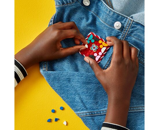 Конструктор LEGO DOTS Нашивка Микки Маус и Минни Маус 95 деталей (41963), изображение 6 Конструктор LEGO DOTS Нашивка Микки Маус и Минни Маус 95 деталей (41963), изображение 6