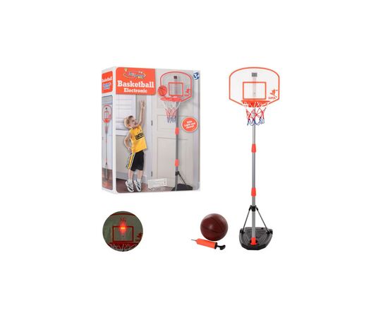 Игровой набор A-Toys Баскетбольный набор: стойка, табло со светом, мяч с насосом в комплекте (BB111 (39881D))