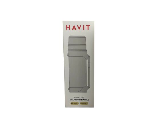Термос Havit HV-TM001 1,5 л Black (HV-TM001Black), изображение 2 Термос Havit HV-TM001 1,5 л Black (HV-TM001Black), изображение 2