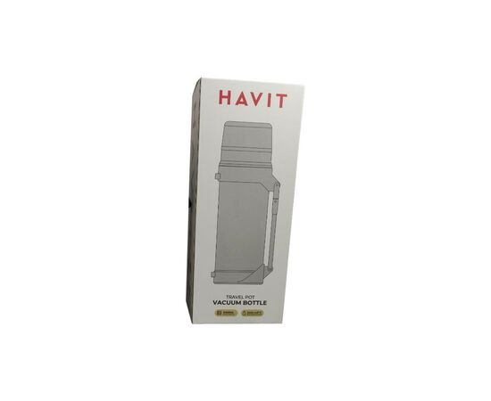 Термос Havit HV-TM002 2,1 л Silver (HV-TM002Silver), изображение 2 Термос Havit HV-TM002 2,1 л Silver (HV-TM002Silver), изображение 2