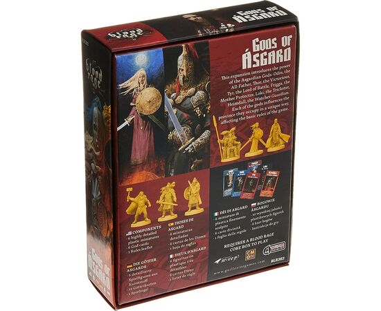 Настольная игра CMON Limited Blood Rage: Gods of Asgard (Кровь и Ярость: Боги Асгарда) дополнение англ. (889696002815), изображение 3 Настольная игра CMON Limited Blood Rage: Gods of Asgard (Кровь и Ярость: Боги Асгарда) дополнение англ. (889696002815), изображение 3