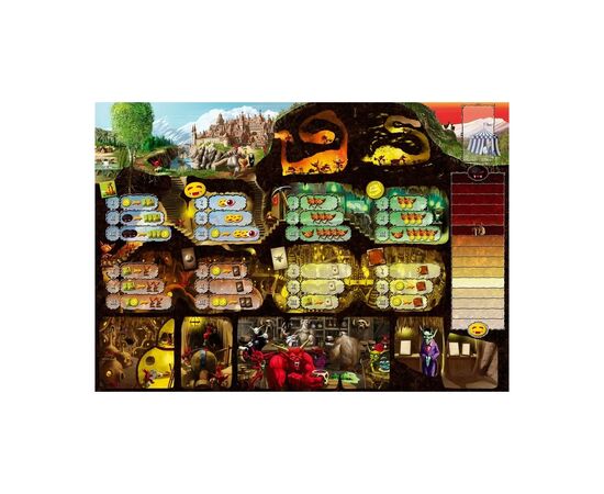 Настольная игра Czech Games Edition Dungeon Lords (Лорды Подземелий) англ. (8594156310073), изображение 2 Настольная игра Czech Games Edition Dungeon Lords (Лорды Подземелий) англ. (8594156310073), изображение 2