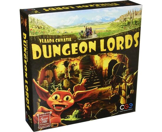 Настільна гра Czech Games Edition Dungeon Lords (Лорди Підземель) англ. (8594156310073)