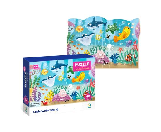 Пазл DoDo Подводный мир 60 элементов (300378), изображение 2 Пазл DoDo Подводный мир 60 элементов (300378), изображение 2