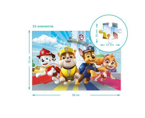 Пазл DoDo мини Paw Patrol (200152), изображение 5 Пазл DoDo мини Paw Patrol (200152), изображение 5