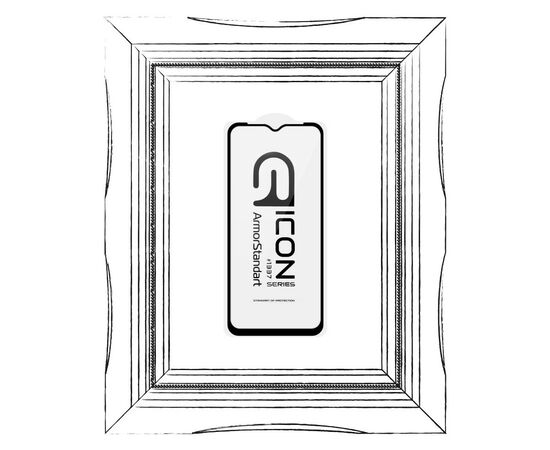 Стекло защитное Armorstandart Icon OPPO A57s 4G/A57 4G/A57e 4G/A77 4G/A77s 4G Black (ARM64763), изображение 3 Стекло защитное Armorstandart Icon OPPO A57s 4G/A57 4G/A57e 4G/A77 4G/A77s 4G Black (ARM64763), изображение 3