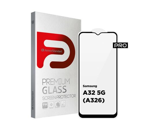 Скло захисне Armorstandart Pro Samsung A32 5G (A326) Black (ARM63520)