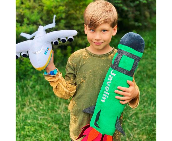 Мягкая игрушка Все буде Україна! Самолет «Мрия» (маленький) (00970-51), изображение 6 Мягкая игрушка Все буде Україна! Самолет «Мрия» (маленький) (00970-51), изображение 6