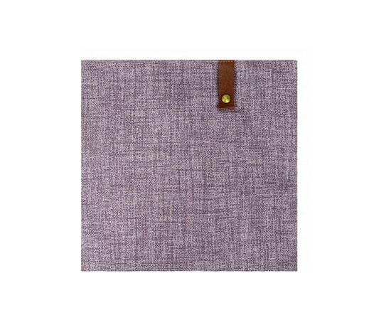 Подушка Прованс Декоративная NEW Stone с кожаным декором 45х45 (4823093421370), изображение 3