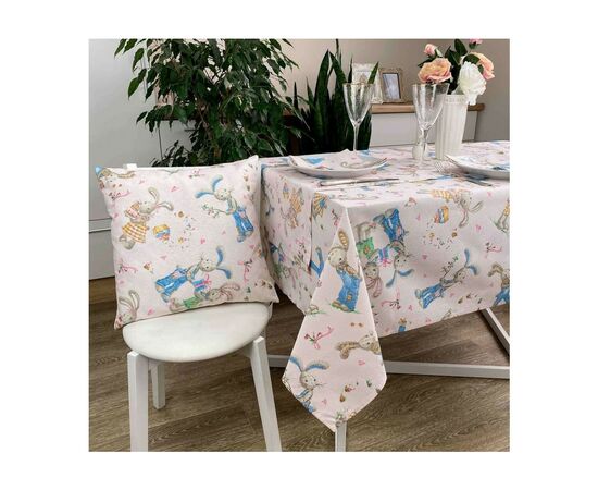 Подушка Прованс Декоративная Кролики 45х45 (4823093430853), изображение 2 Подушка Прованс Декоративная Кролики 45х45 (4823093430853), изображение 2