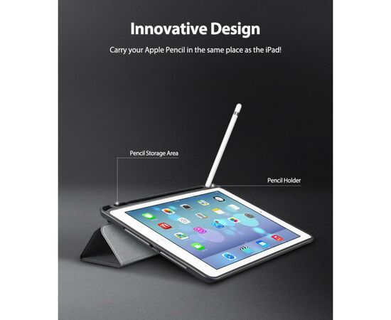 Чехол для планшета Ringke Smart Case для Apple iPad Pro 2020 12.9' BLACK (RCA4794), изображение 5 Чехол для планшета Ringke Smart Case для Apple iPad Pro 2020 12.9' BLACK (RCA4794), изображение 5