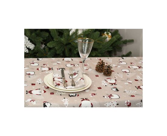 Скатерть Прованс Новогодняя 220х136 (4823093441385), изображение 3 Скатерть Прованс Новогодняя 220х136 (4823093441385), изображение 3