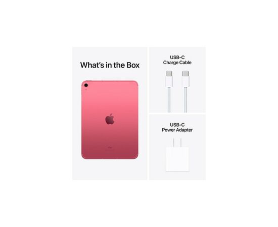 Планшет Apple iPad 10.9" 2022 WiFi 64GB Pink (10 Gen) (MPQ33RK/A), изображение 2 Планшет Apple iPad 10.9" 2022 WiFi 64GB Pink (10 Gen) (MPQ33RK/A), изображение 2