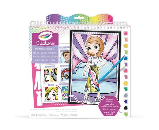 Набір для творчості Crayola Creations АРТ-СТУДІЯ з наліпками (26200)