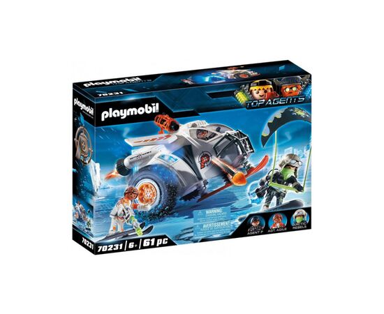 Конструктор Playmobil Top agents Шпионский снегоход (70231)