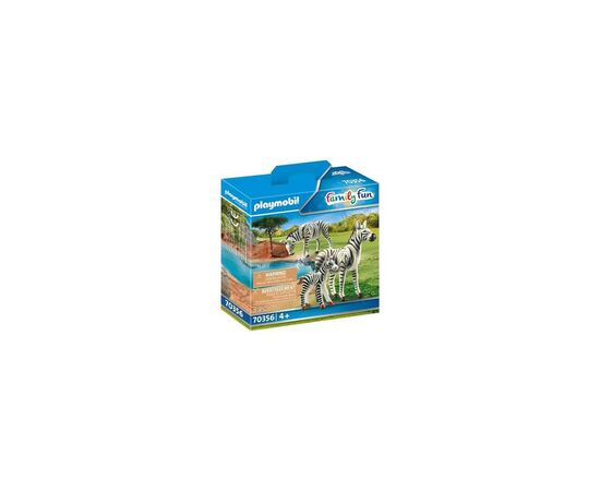 Конструктор Playmobil Family fun Зебры с детенышем (70356)