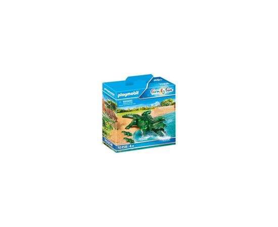 Конструктор Playmobil Family fun Аллигатор с детенышами (70358), изображение 2 Конструктор Playmobil Family fun Аллигатор с детенышами (70358), изображение 2