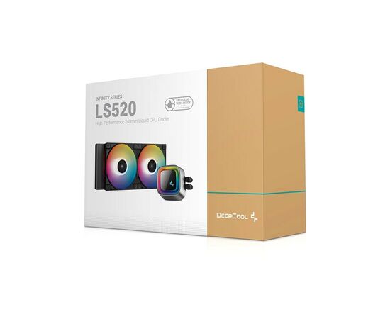 Система водного охлаждения Deepcool LS520 Black (R-LS520-BKAMNT-G-1), изображение 9 Система водного охлаждения Deepcool LS520 Black (R-LS520-BKAMNT-G-1), изображение 9