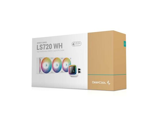 Система водного охлаждения Deepcool LS720 White (R-LS720-WHAMNT-G-1), изображение 7 Система водного охлаждения Deepcool LS720 White (R-LS720-WHAMNT-G-1), изображение 7