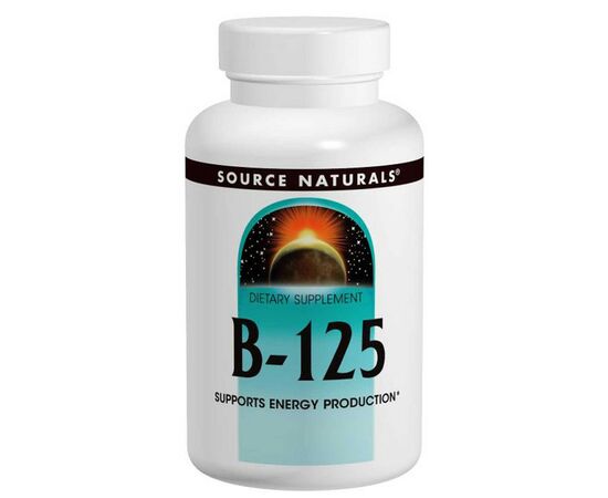 Вітамін Source Naturals Комплекс Вітамінів Групи B 125мг, 60 таблеток (SN0425)