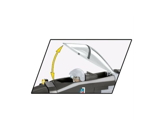 Конструктор Cobi Самолет МиГ-29 Fulcrum, 600 деталей (COBI-5834), изображение 6