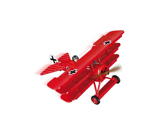 Конструктор Cobi Первая Мировая Война Самолет Fokker Dr. I Красный барон, 174 деталей (COBI-2986), изображение 9 Конструктор Cobi Первая Мировая Война Самолет Fokker Dr. I Красный барон, 174 деталей (COBI-2986), изображение 9