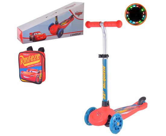 Самокат A-Toys Cars, PU, LED (LS2213)
