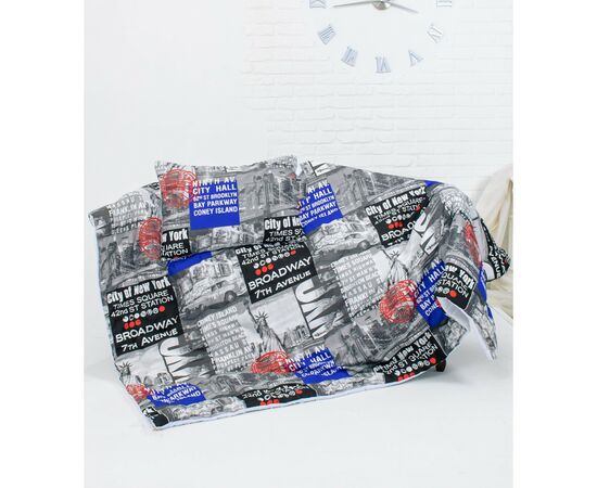 Одеяло MirSon Набор антиаллергенный BamBoo Зима №3620 Print Line Beatrice + подушка средняя 155х215+50х70 (2200004839448), изображение 3