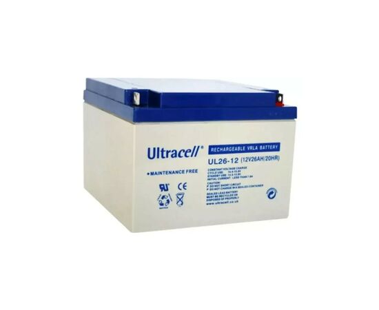 Батарея до ДБЖ Ultracell 12V-26Ah, AGM (UL26-12)