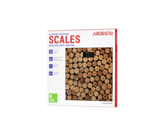 Весы напольные Ardesto SCB-965CORK, изображение 6 Весы напольные Ardesto SCB-965CORK, изображение 6