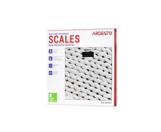 Весы напольные Ardesto SCB-965KNIT, изображение 6 Весы напольные Ardesto SCB-965KNIT, изображение 6