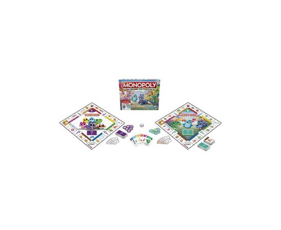 Настольная игра Hasbro Моя первая Монополия украинская версия (F4436), изображение 5 Настольная игра Hasbro Моя первая Монополия украинская версия (F4436), изображение 5