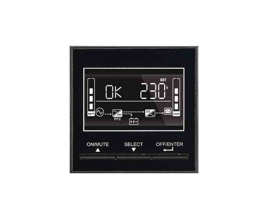 Источник бесперебойного питания TECNOWARE EVO DSP PLUS 3600VA (FGCEDP3602RTIEC), изображение 4 Источник бесперебойного питания TECNOWARE EVO DSP PLUS 3600VA (FGCEDP3602RTIEC), изображение 4