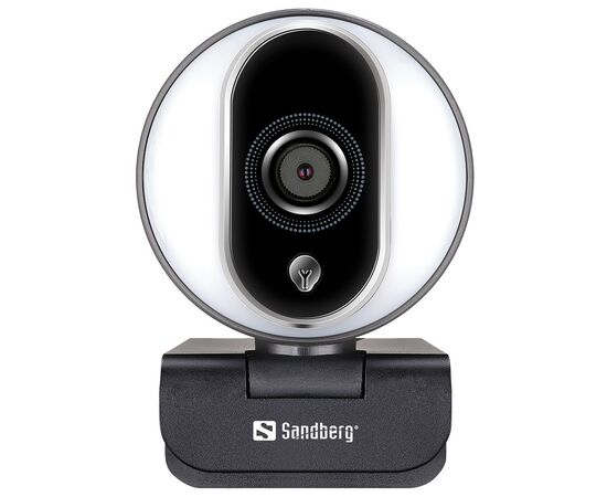 Веб-камера Sandberg Streamer Webcam Pro Full HD Autofocus Ring Light Black (134-12)